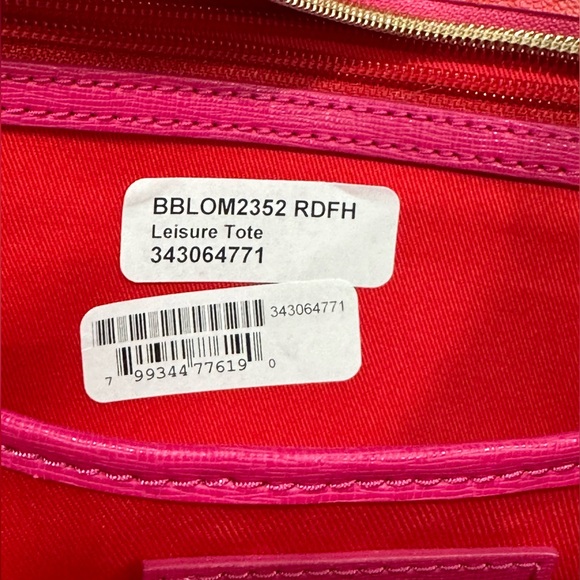 Brand New Dooney & Bourke Pink Bloom Leisure Tote - Picture 7 of 16